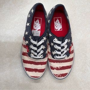 American Flag Vans